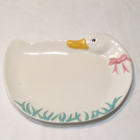 Treasure Craft Other - Treasure Craft Pottery Duck Serving Tray Vintage